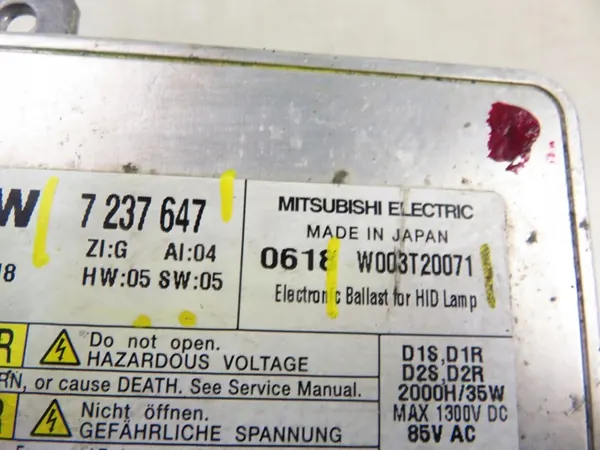 Convertidor Xenón BMW 5 GT F07 7237647 image 4