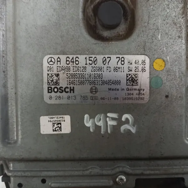 Mercedes Vito Moottorinohjain OEM A6461500778 image 3