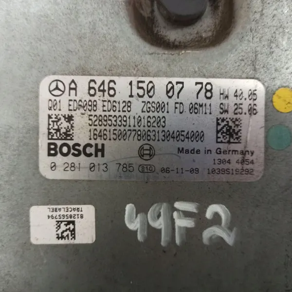 Mercedes Vito Moottorinohjain OEM A6461500778 image 4