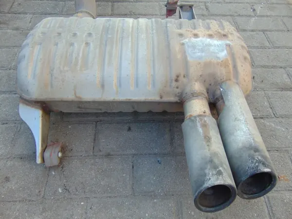 Auspuff Endschalldämpfer BMW OEM 7534341 325i E92 image 3
