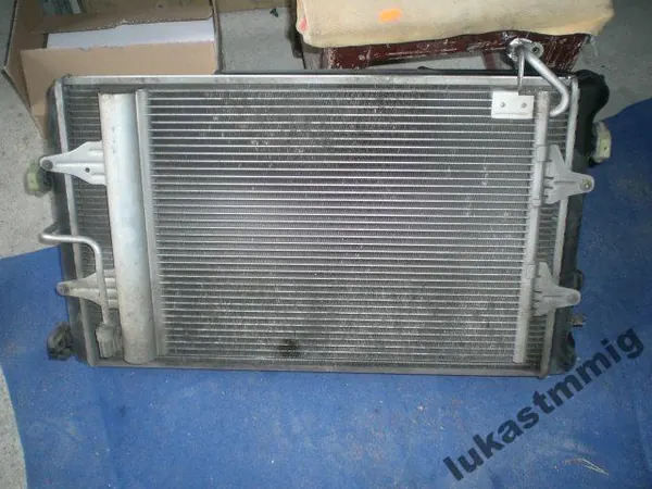 Radiador de Refrigeración Ventilador AC Ibiza Polo Fabia 6Q0121253R image 2