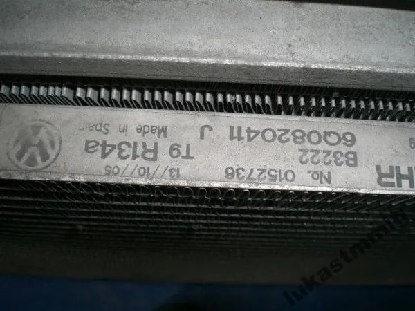 Radiador de Refrigeración Ventilador AC Ibiza Polo Fabia 6Q0121253R image 5