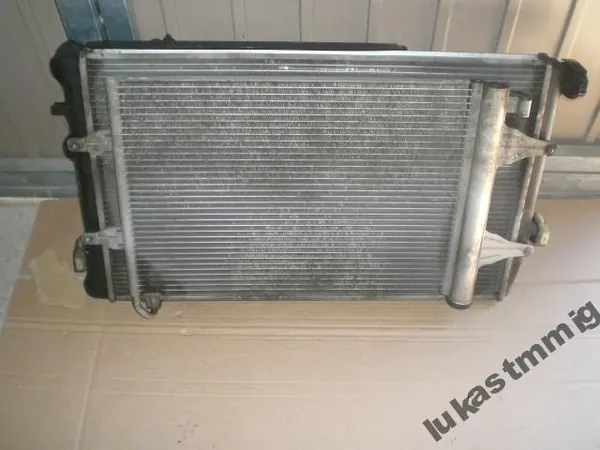 Radiador de Refrigeración Ventilador AC Ibiza Polo Fabia 6Q0121253R image 6