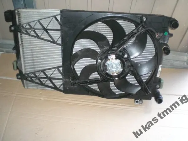 Radiador de Refrigeración Ventilador AC Ibiza Polo Fabia 6Q0121253R image 7