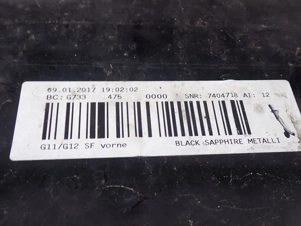 Paraurti anteriore BMW 7 Serie G11 G12 2015-2019 image 7