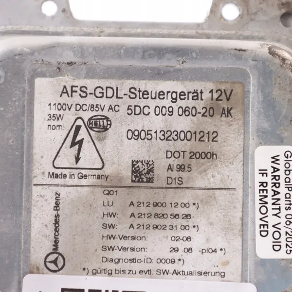 Bixenon Converter Module Mercedes A2129001200 image 2