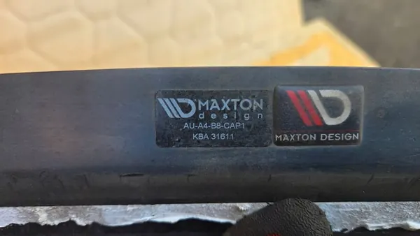 Spoiler Maxton Design KBA 31611 para Audi A4 B8 Sedã image 6