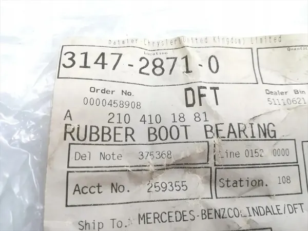 Mercedes-Benz E-Class Aandrijfas Steunlager E 200 image 5