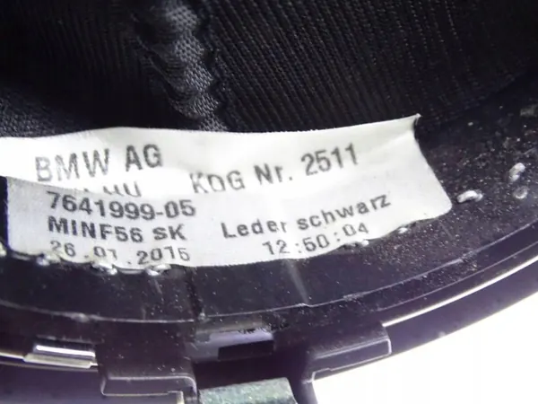 Pomo de mudanças OEM 9343290 GBI_BMW A Couro image 6