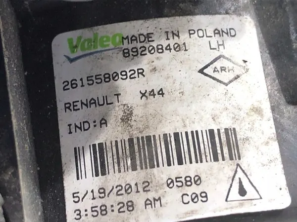 FARO DE NEBLINA ESQUERDO RENAULT TWINGO II 261558092R image 5