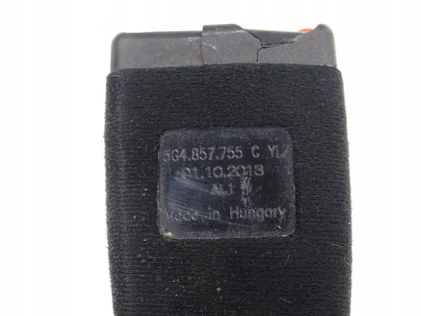 Fahrer-Gurtverschluss vorne OEM 5G4857755C image 4