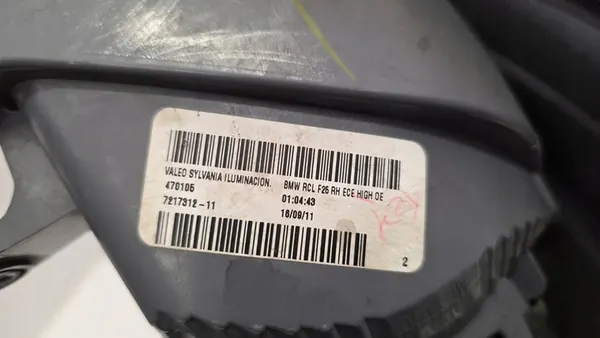 Luz trasera derecha para BMW X3 F25 image 9