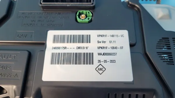 Compteur Renault Zoe II 23r OEM 248096175R image 7