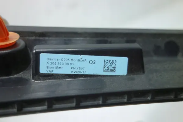Achter Rechter Raamrubber OEM A2056703001 Mercedes W205 image 3