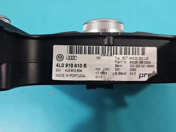 Radio Navigationsschalter Audi Q7 I 4L 4L0919610B image 6