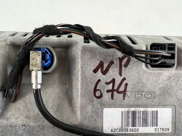 Écran de navigation Mercedes-Benz C W204 OEM A2C30083600 image 3
