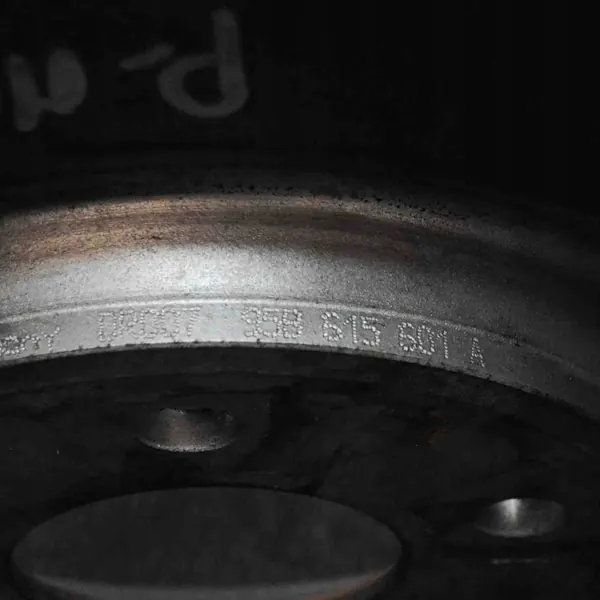 Achterste Linker Remschijf Porsche Macan 95B 95B615601A image 3