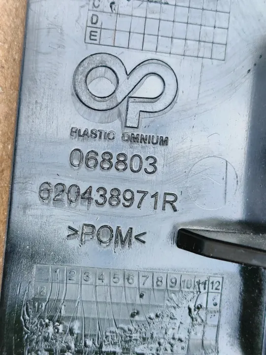 Renault Master IV Stötfångarglidare Vänster Fram OEM 620438971R image 4