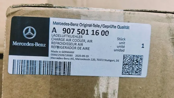 Intercooler Mercedes OEM A9075011600 para Sprinter W907 2.2 image 4
