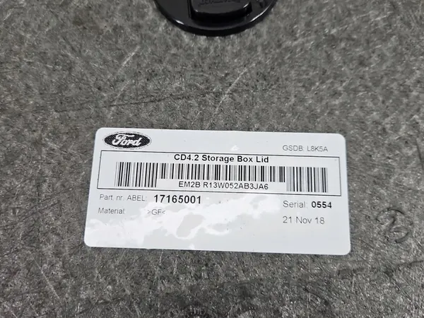 Kofferraummatte Ford S-Max II MK2 Europa 14-19 Vignale image 3