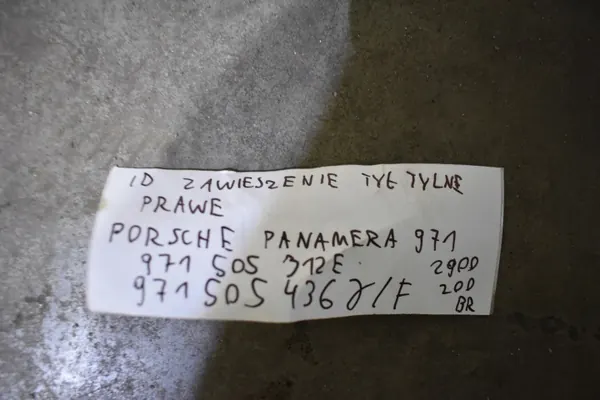 OEM 971505312E achtervering rechts Porsche Panamera image 7