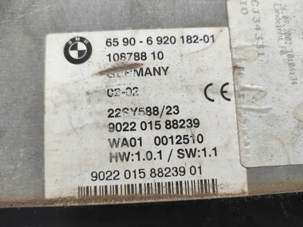 BMW GPS-Navigationsleser OEM 6920182 10878810 image 5