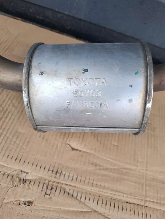 Toyota OE OEM Auris II 1.2 B Mitt Ljuddämpare Avgas image 4