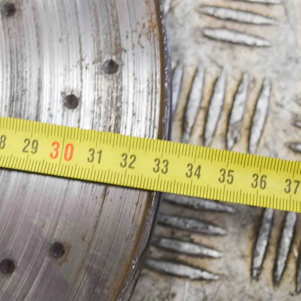 Voorste Remschijf Mercedes SLK W171 C W203 CLK W209 OE A2034211312 image 6