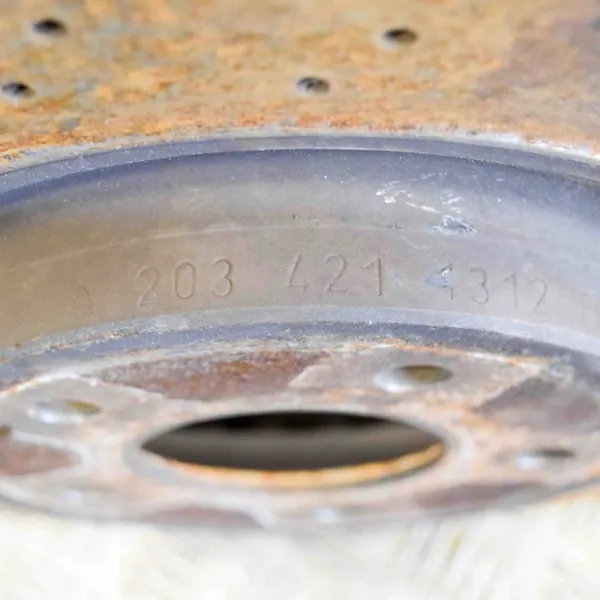 Voorste Remschijf Mercedes SLK W171 C W203 CLK W209 OE A2034211312 image 7