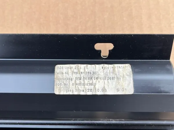 VW OEM 7H9861329 Left Rear Mesh Roller Blind image 8