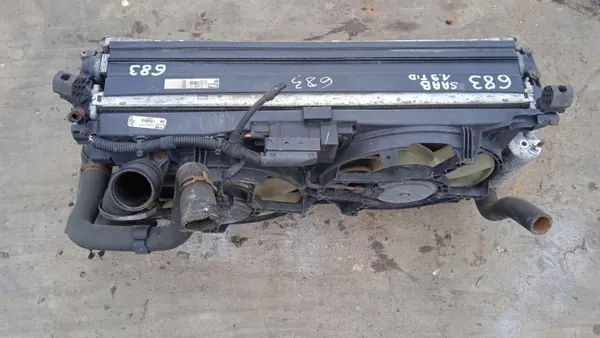 Radiatorventilator Saab 9-3 II OEM 683 1.9 TID image 2