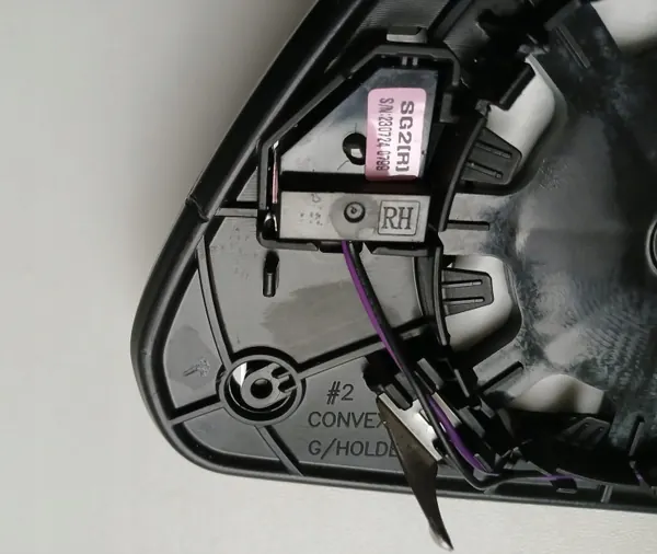 Insertion Miroir Droit KIA NIRO II avec Assistant OE image 4