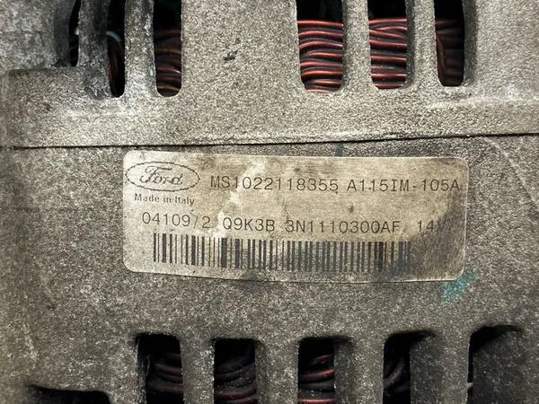 Vaihtovirtageneraattori Ford C-Max Focus MK2 II 1.6 16V 3N1110300AF image 7