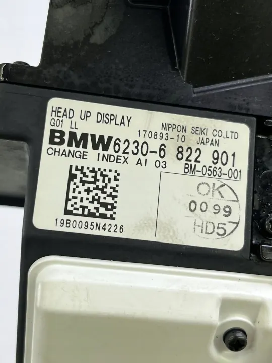 BMW X3 G01 HUD-Display OEM 6822901 - Gebraucht image 6