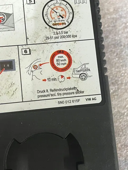 Pompe à compresseur Audi d'occasion OEM 5N0012615F image 3