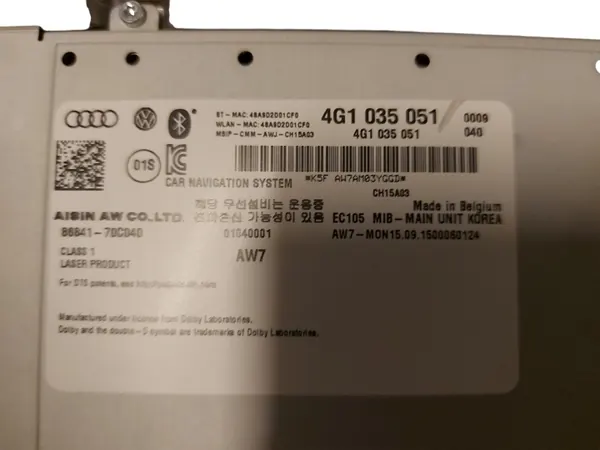 Audi OE 4G1035051 Multimediagerät - Gebraucht image 7