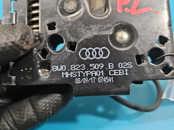 OEM 8W0823509B Etu vasen konepeltilukko Audi A4 B9 image 3
