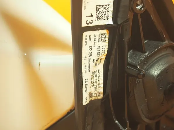 Audi A6 4G C7 Vasemman Peilin 12 Pin Täydellinen LS9R image 10