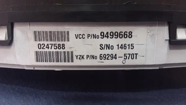 Compteur Volvo S80 I 2.8T OEM 9499668 - Occasion image 6