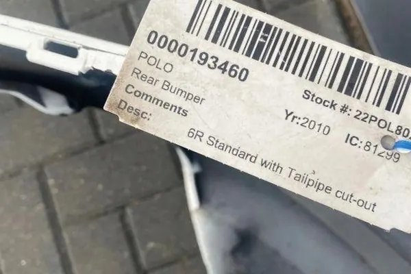 Paraurti posteriore VW POLO 2017 6R6807421BH image 5