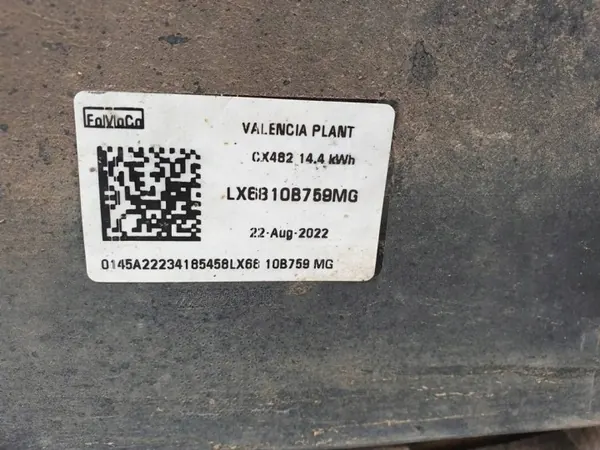 Batterie Ford Kuga III OEM LX6810B759MG-KU 14Ah image 3