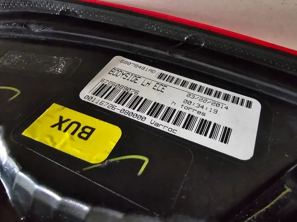 Luz Trasera Izquierda Fiat Freemont Dodge Journey OEM 68078481AD image 9