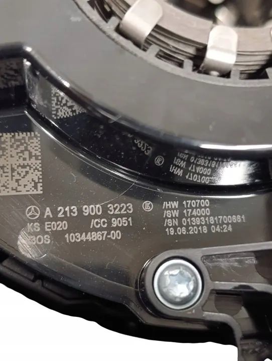 Complete richtingaanwijzer schakelaar Mercedes-Benz E W213 2019 A2139003223 image 6