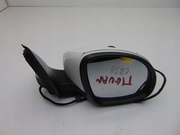 VW TIGUAN 5N Rechter buitenspiegel 6PIN LB9A UK OEM image 2