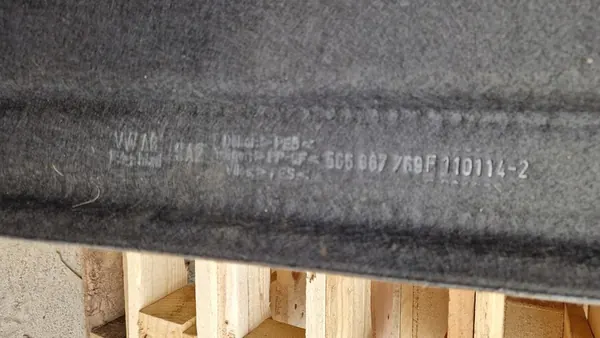 Prateleira do Porta-Malas Volkswagen OE 5G6867769F image 4