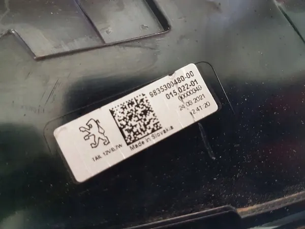 Luces traseras LED Peugeot 308 2021 izquierda derecha image 4