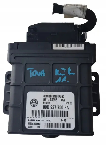 Module boîte VW Touareg 7L OEM 09d927750fa image 2