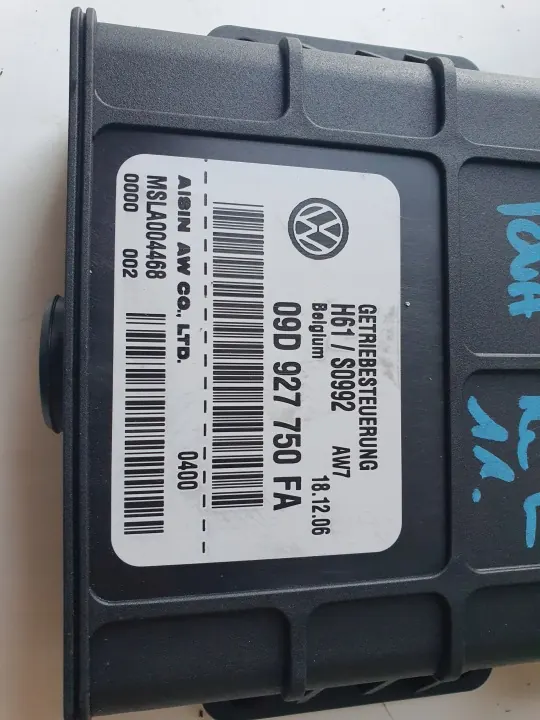 Module boîte VW Touareg 7L OEM 09d927750fa image 3