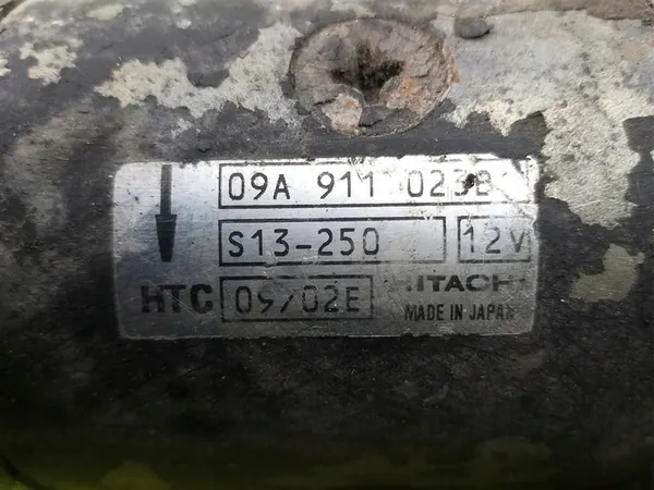 Motor de arranque VW Bora 1999-2006 1.9 TDI OEM 09A911023B image 5