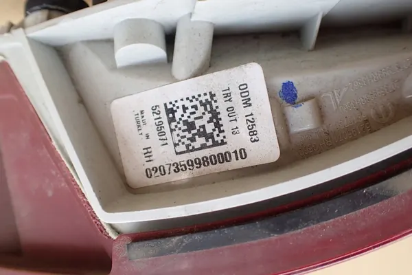 Fiat Tipo II Lámpara Trasera Derecha 52195071 image 5